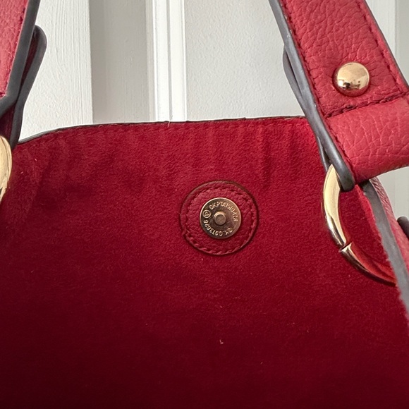 Red Tote Bag- Red - Picture 6 of 8
